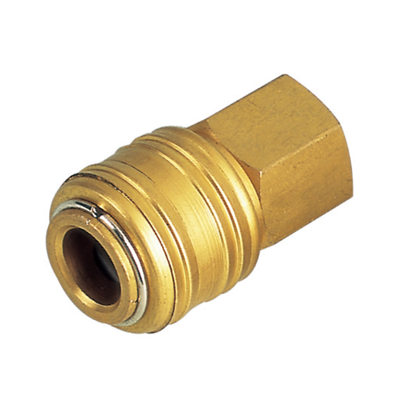 Brass/Steel low pressure quick release couplings