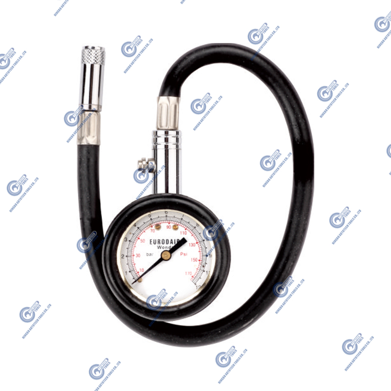 AG-04 Dial Tire Pressure Gauge with Straight Air Chuck