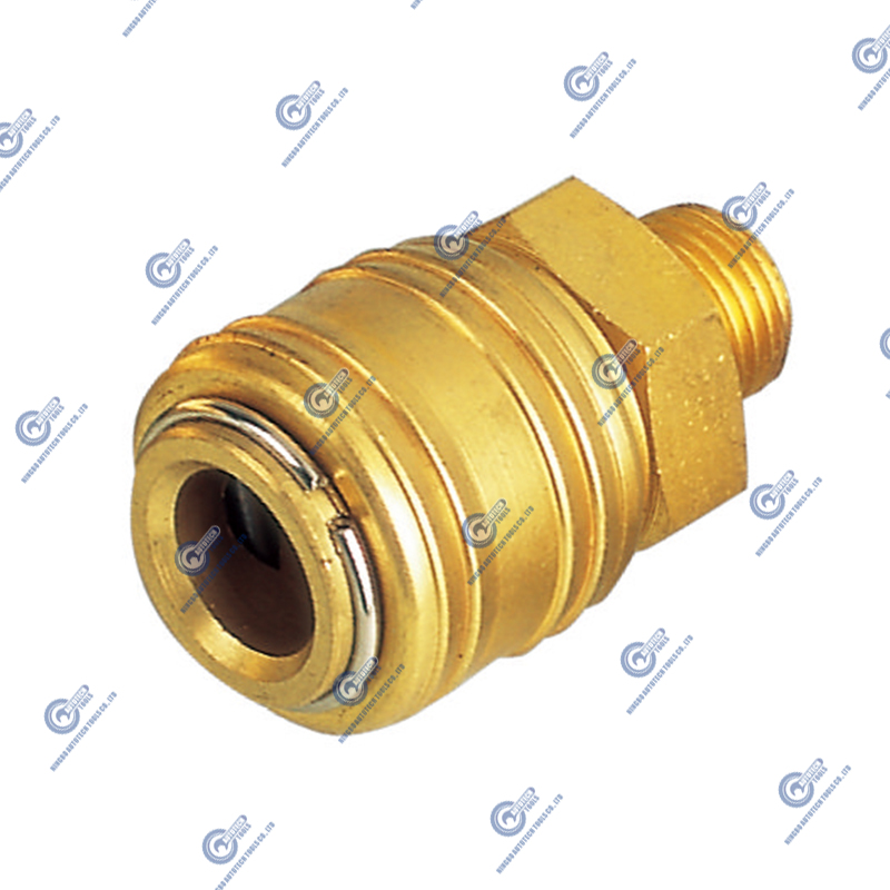 Brass/Steel low pressure quick release couplings