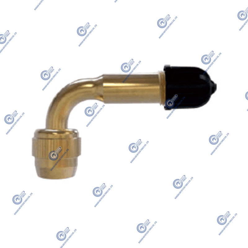 Bent Rigid Brass Valve Extension