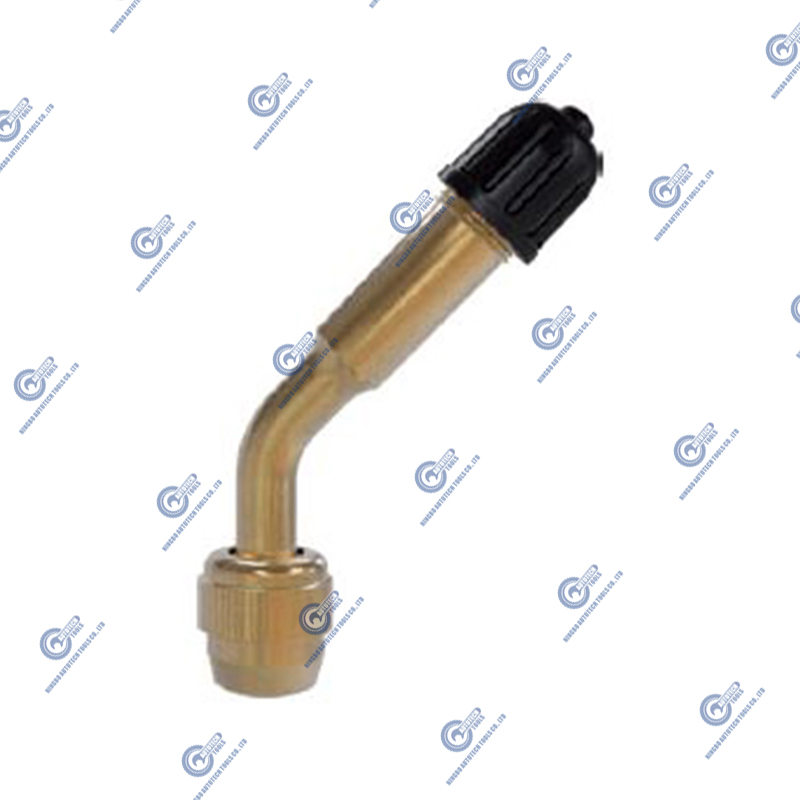 Bent Rigid Brass Valve Extension