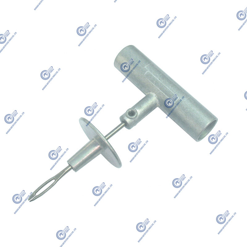 TRT-14 Die Cast T Handle Split-Eye Needle